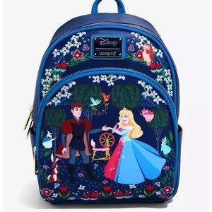 Loungefly Disney Sleeping Beauty Floral Mini Backpack‎ - BoxLunch Exclusive